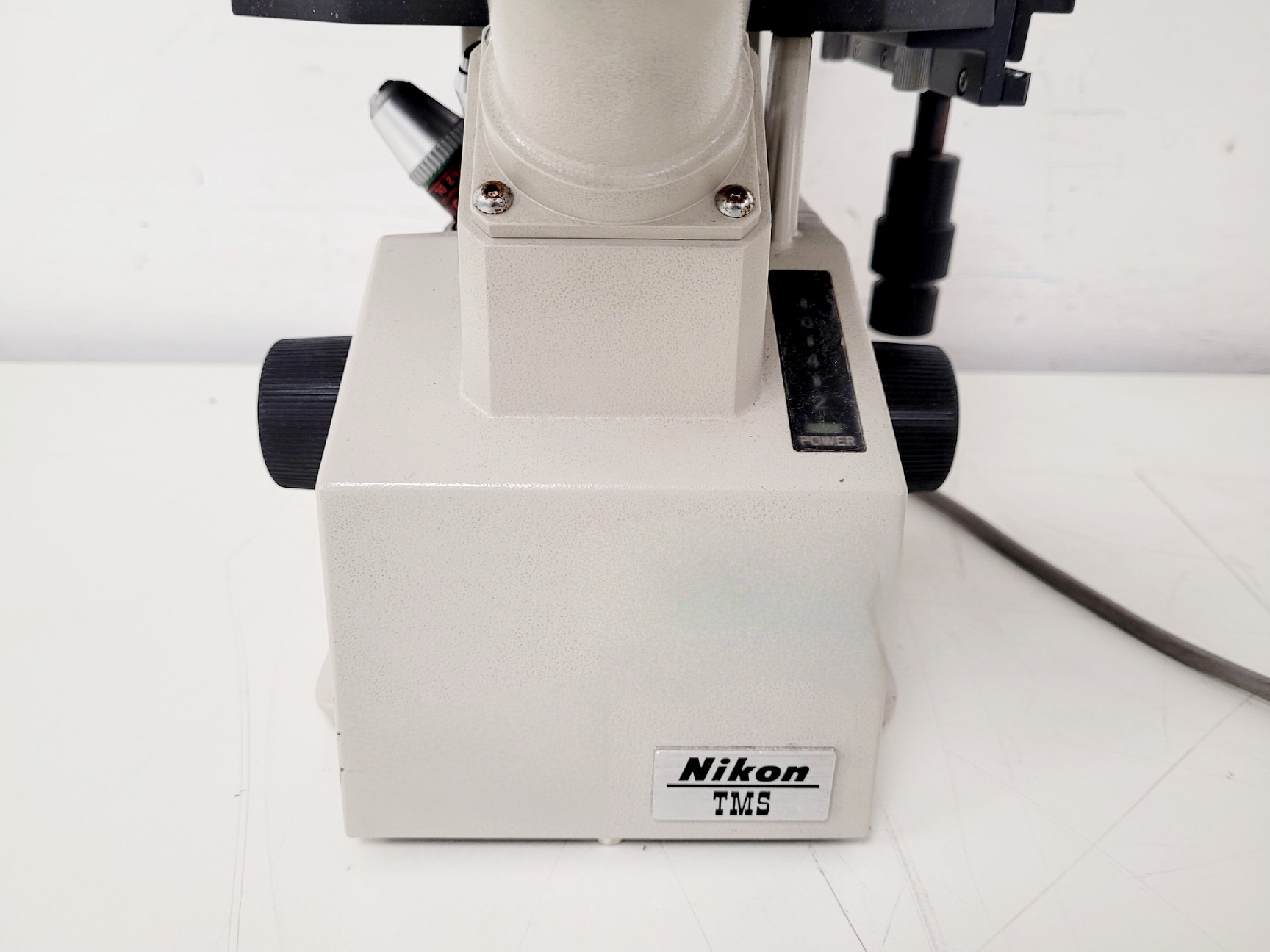 Image of Nikon TMS-F Inverted Microscope w/ 3 x Objectives Spares/Repairs