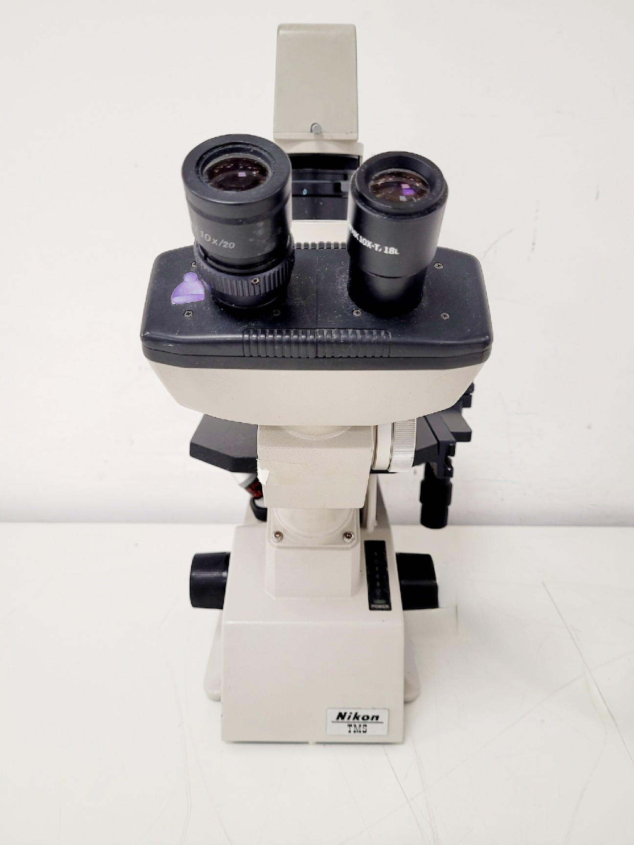 Image of Nikon TMS-F Inverted Microscope w/ 3 x Objectives Spares/Repairs