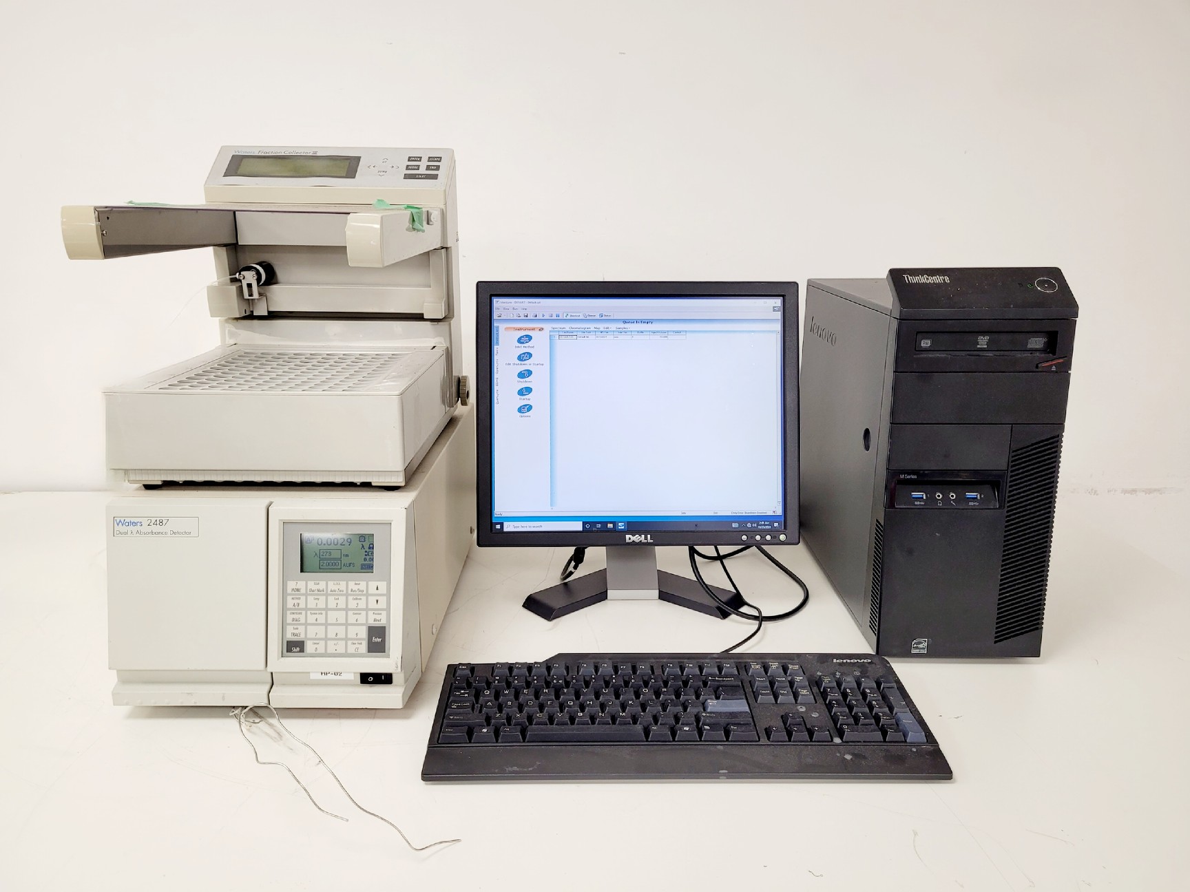 Image of Waters Fraction Collector III And Dual Absorbance Detector 2487 With PC System 