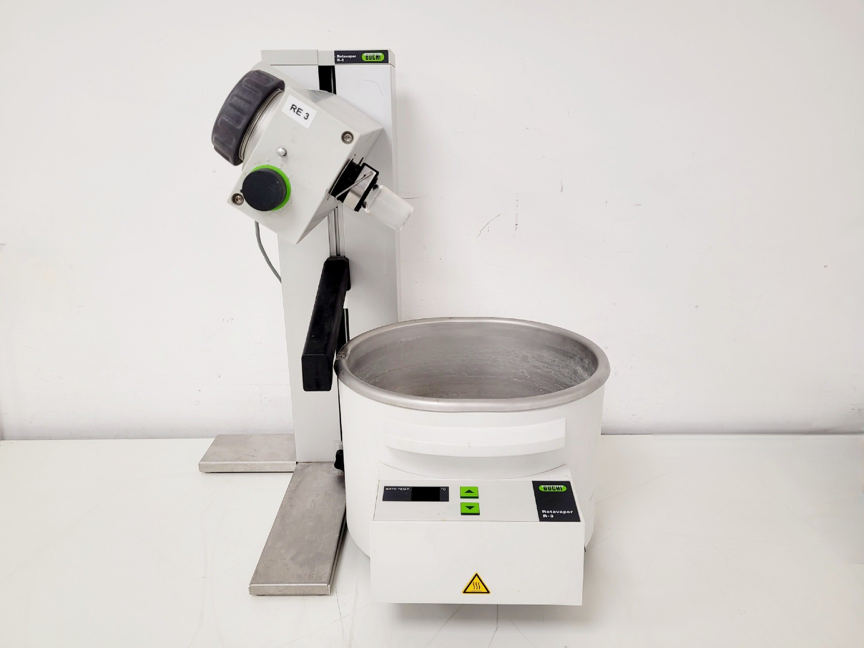 Image of Buchi Rotavapor R-3 w/ R-3 HB Water Bath Lab 