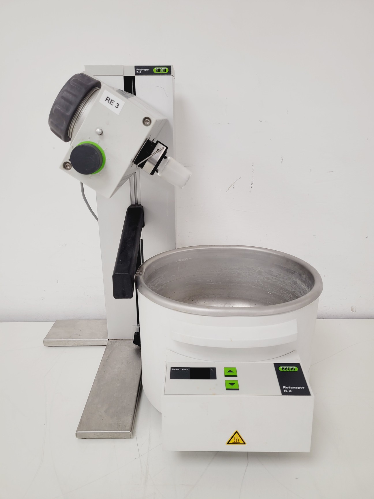 Image of Buchi Rotavapor R-3 w/ R-3 HB Water Bath Lab 