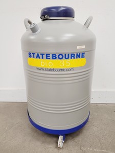 Thumbnail image of Statebourne Bio 35 Liquid Nitrogen Dewar & Trolley Lab