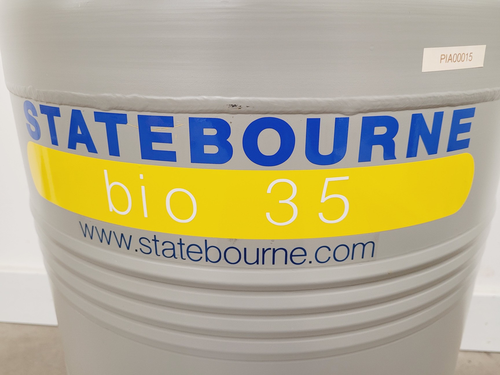 Image of Statebourne Bio 35 Liquid Nitrogen Dewar & Trolley Lab