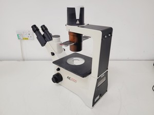 Thumbnail image of Motic AE2000 Microscope w/ 4 x Objectives LWD, PLAN, Ph1 4x 10x 20x 40x Lab
