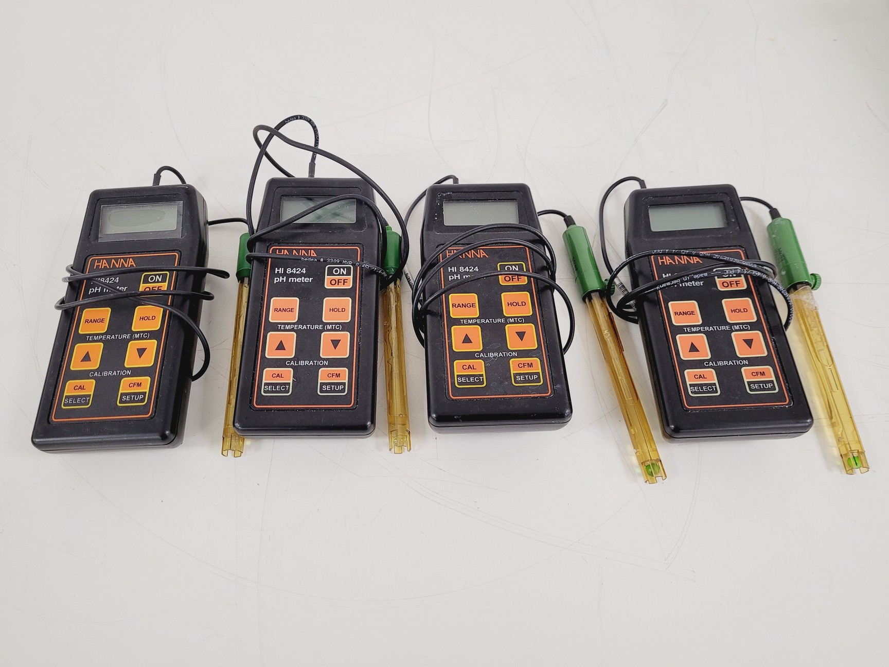Image of 6 x Hanna HI 8424 PH Meter Lab