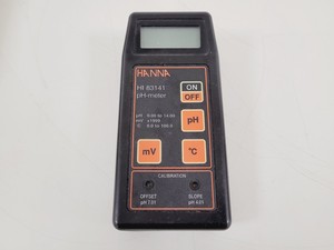 Thumbnail image of 4 x Hanna HI 83141 PH Meters Lab