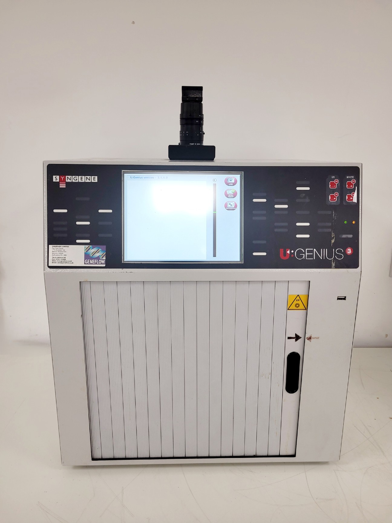 Image of Syngene U:Genius 3 Gel Imaging System Lab Spares/Repairs