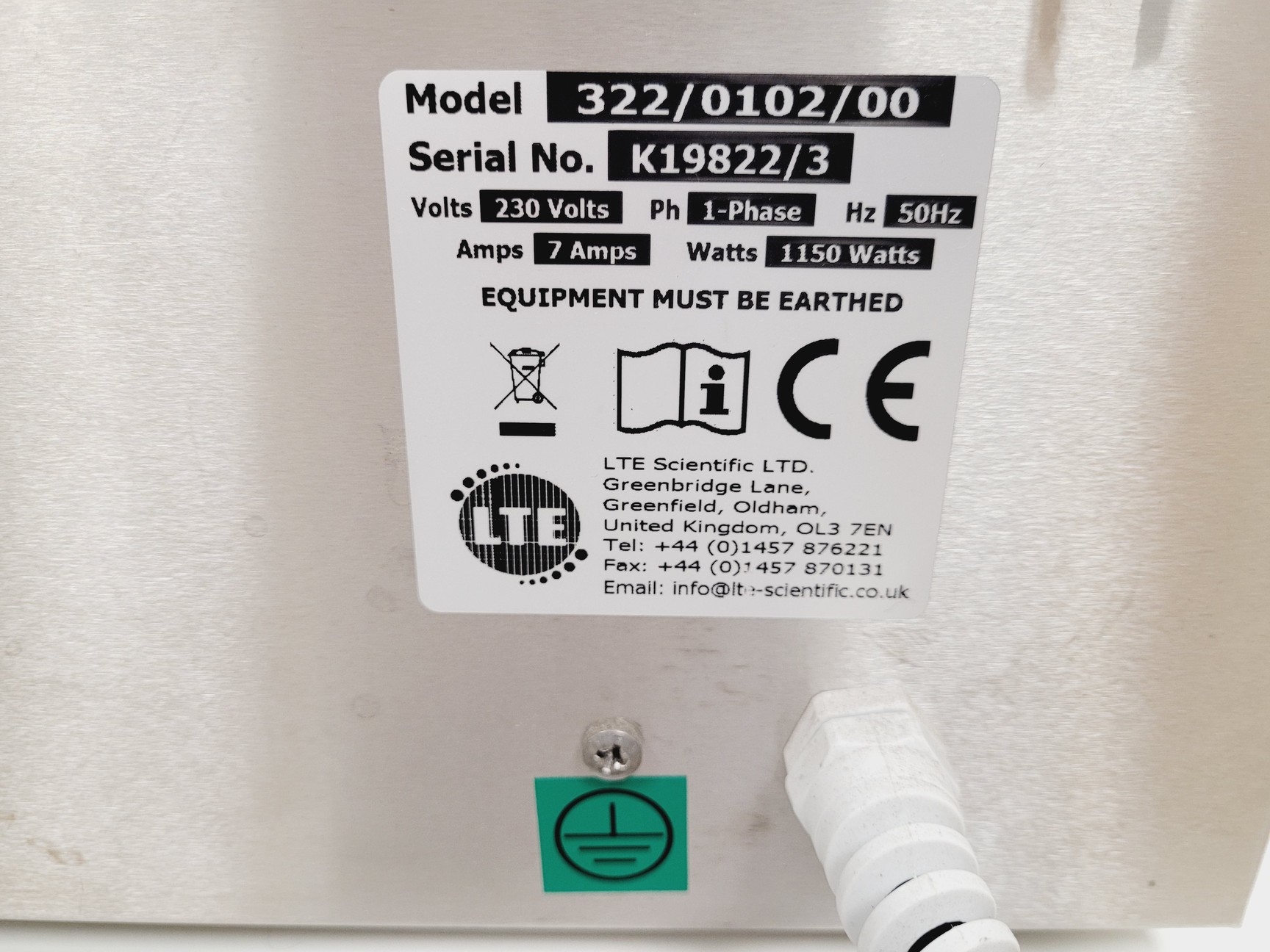 Image of LTE Model-322/0102/00 Drying Cabinet Lab