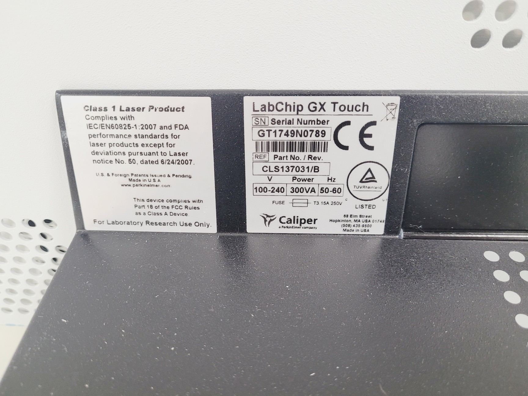 Image of Perkin Elmer Model No. LabChip GX Touch HT Automated Bioanalysis System 