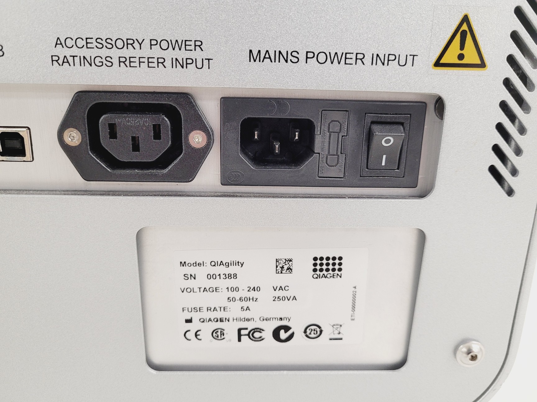 Image of Qiagen Model No. QIAgility HEPA/UV Unit Lab