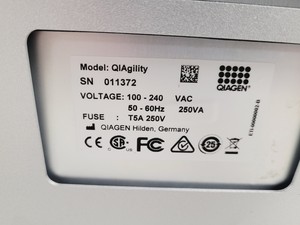 Thumbnail image of Qiagen Type QIAgility HEPA/UV Unit Lab