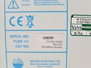 Thumbnail image of VWR Clifton NE2-22D 22L Waterbath Lab