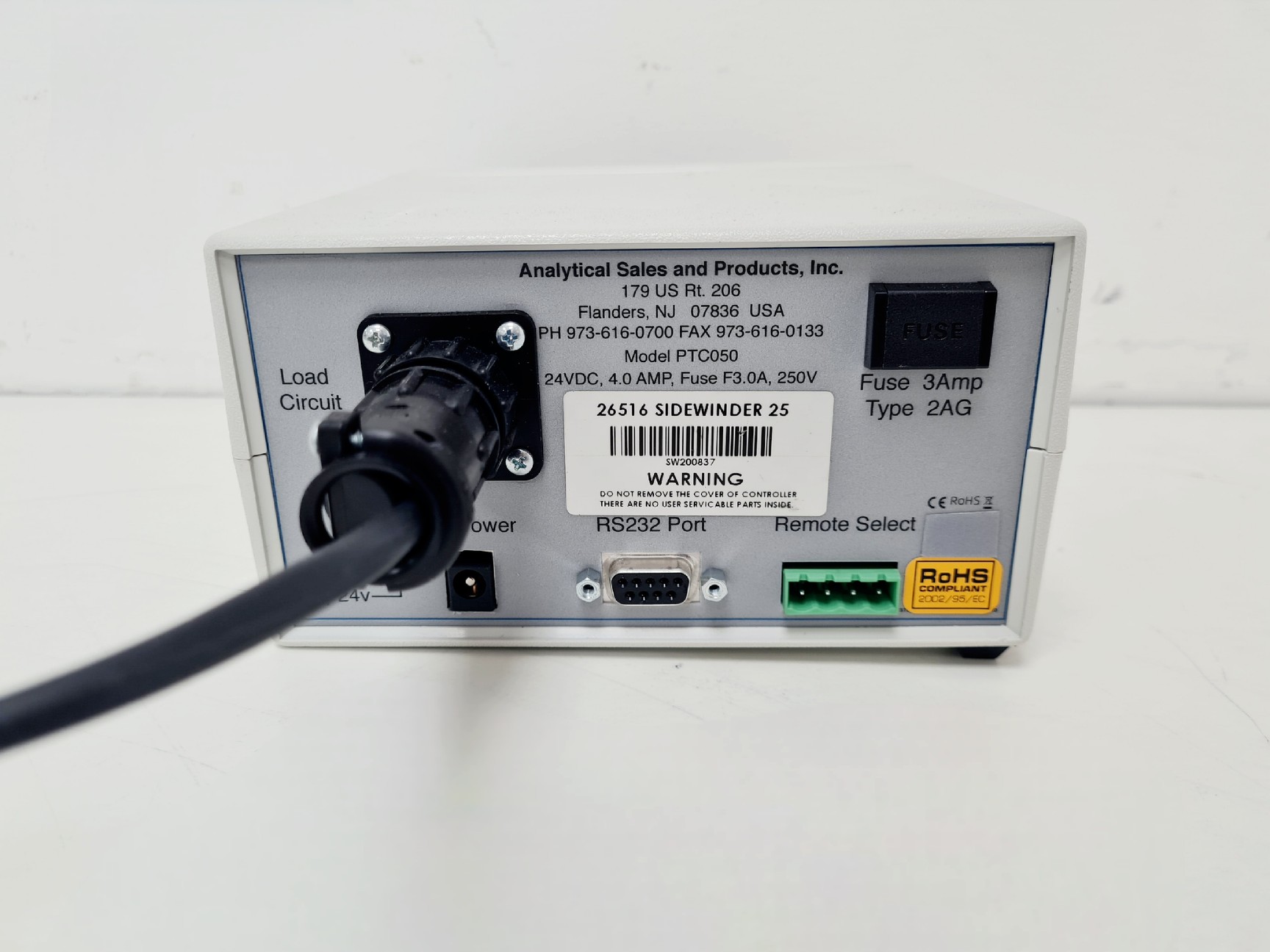 Image of Restek SideWinder Temperature Controller Lab