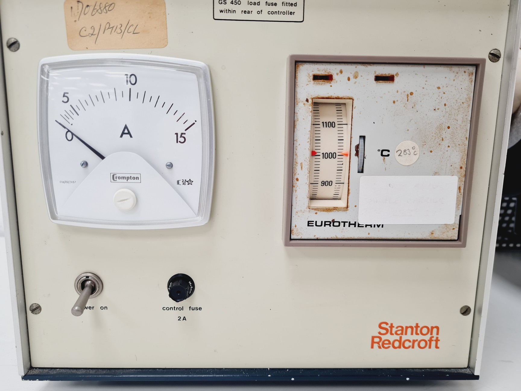 Image of Stanton Redcroft 1000ºc Tube Furance + Power Supply/Controller Lab