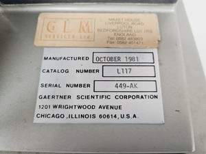 Thumbnail image of Gartner Scientific Corporation L117 Elipsometer Lab