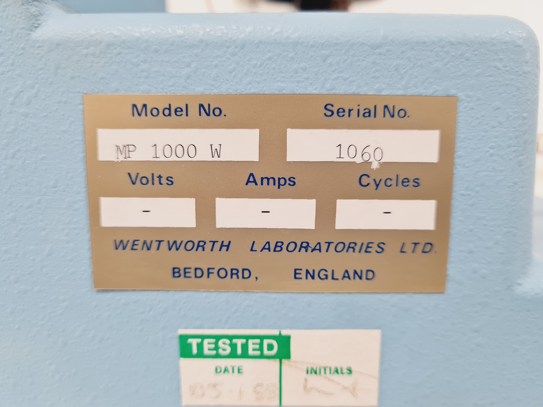 Image of Wentworth Labs MP 1000 W Wafer Prober Base Lab