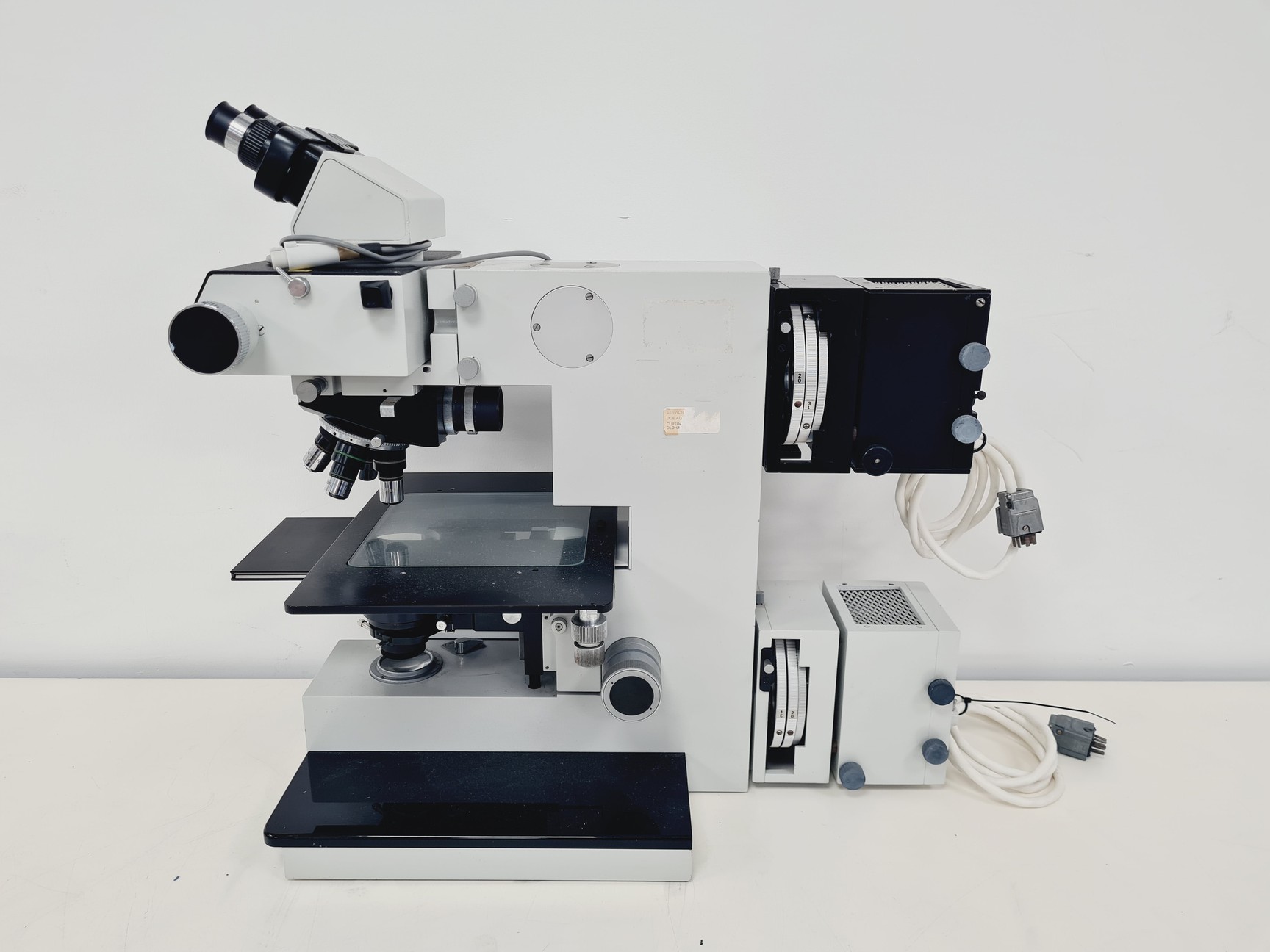 Image of Vickers M41 Photoplan Fluorescence Microscope w/ 4 x Objective Epiplan, Plan Lab