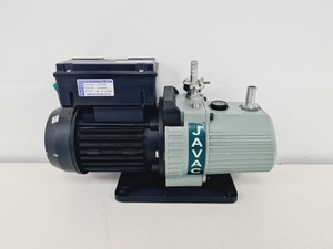 Thumbnail image of JAVAC DS40 Single Stage High Vacuum Pump, Motor Type 63 2M 33 