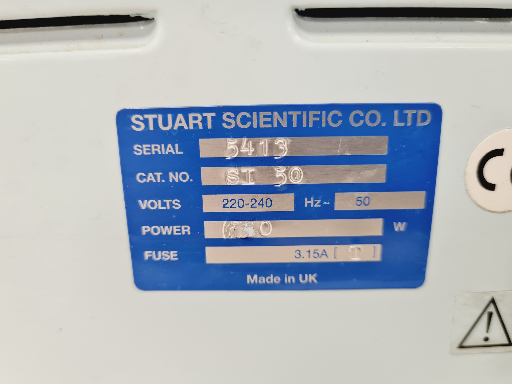 Image of Stuart SI50 Shaking Orbital Incubator Lab Spares/Repairs