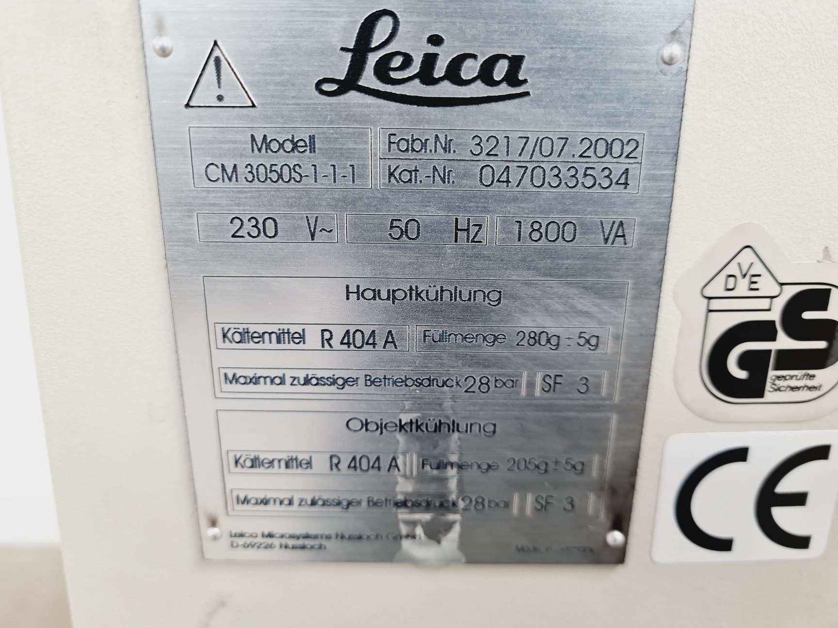 Image of Leica CM3050 S Cryostat Lab Spares/Repairs