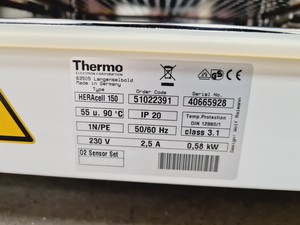 Thumbnail image of Thermo Heracell 150 Floor-Standing Incubator CO2 Lab