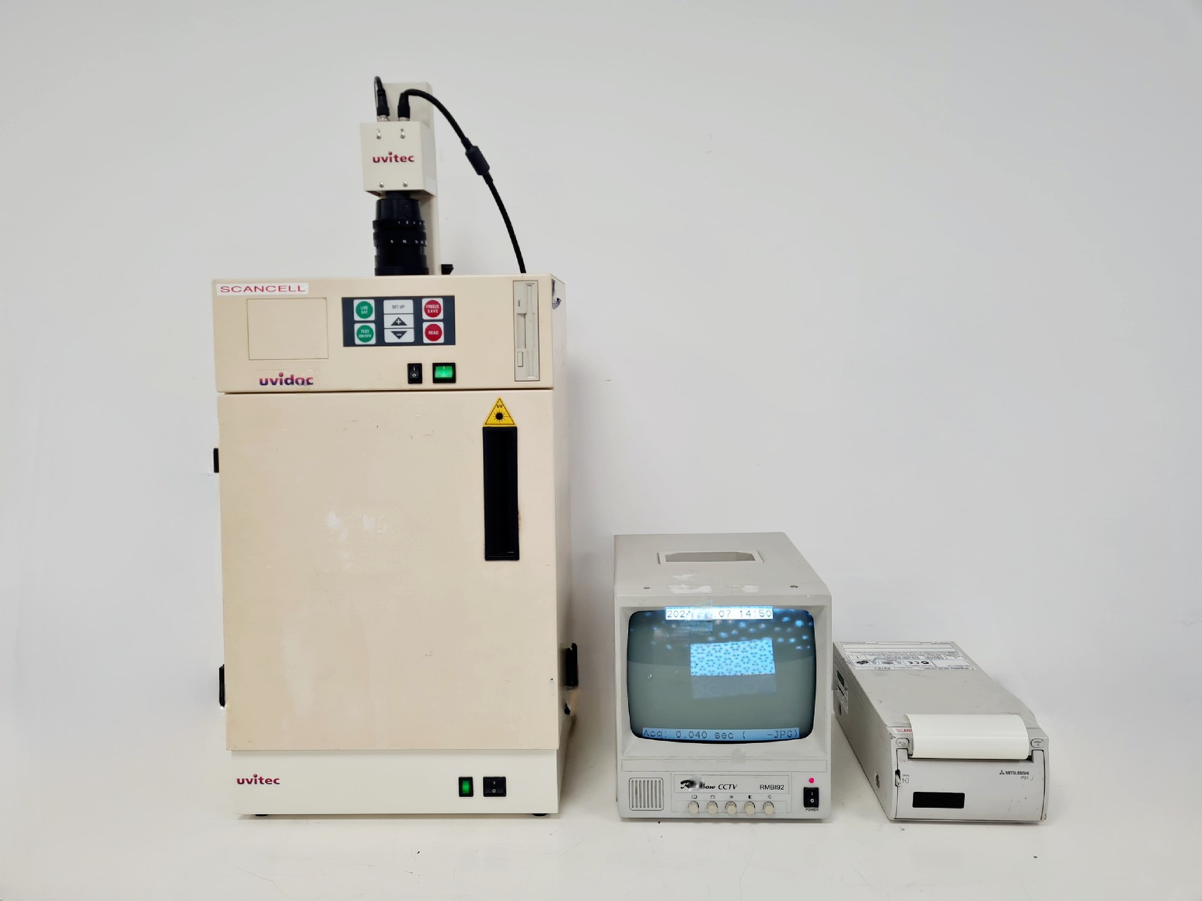 Image of Uvitec Uvidoc Gel Imaging System With Monitor And Thermal Printer Lab