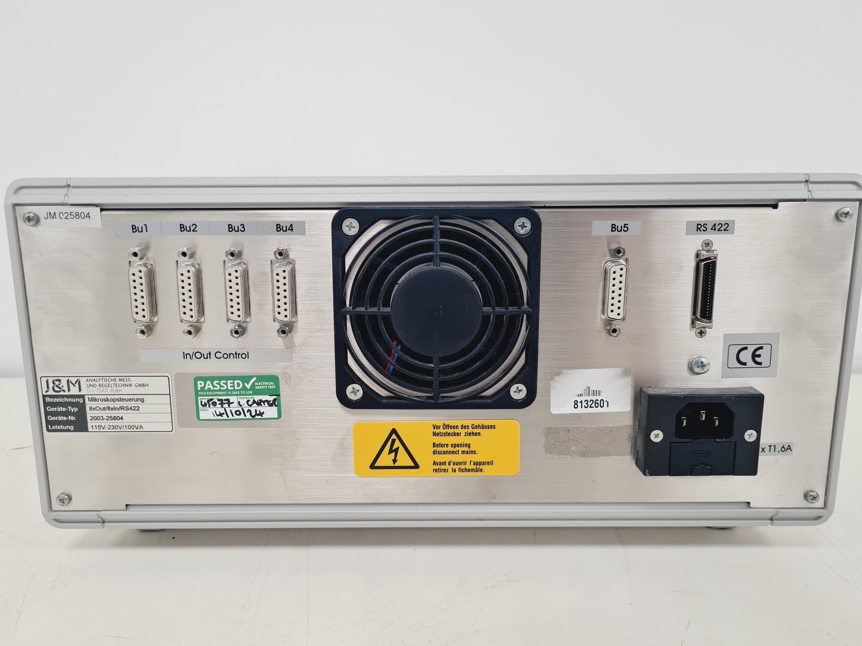 Image of J&M Tidas 8xout/8xin/rs422 Microscopic Spectrometer Lab