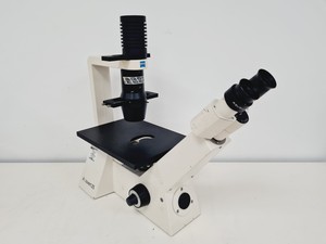 Image of Zeiss Axiovert 25 Inverted Microscope With 3 x Objectives