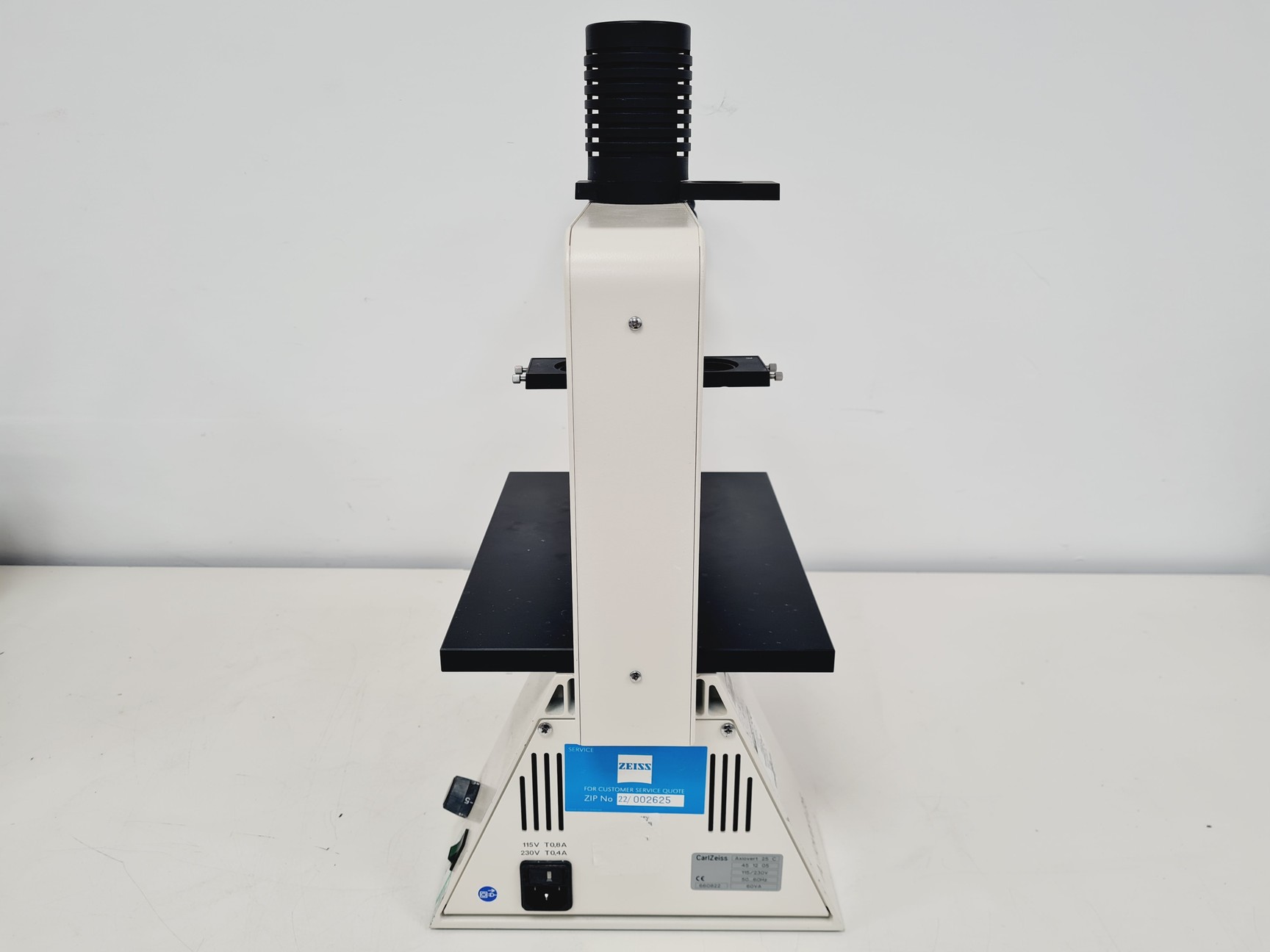 Image of Zeiss Axiovert 25 Inverted Microscope With 3 x Objectives