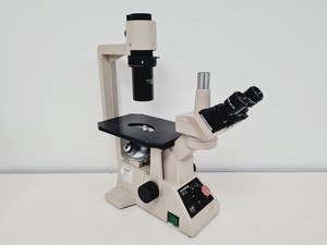 Thumbnail image of Olympus CK2 Inverted Phase Contrast Microscope w/ 3 x Objectives Lab Faulty