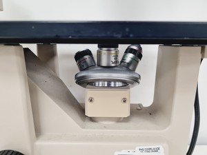 Thumbnail image of Olympus CK2 Inverted Phase Contrast Microscope w/ 3 x Objectives Lab Faulty
