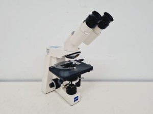 Image of Zeiss Axiostar Plus Binocular Compound Microscope Lab