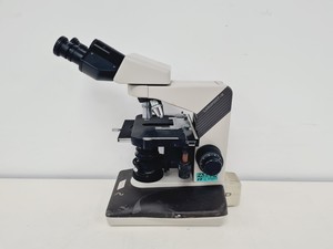 Thumbnail image of Nikon Labophot 2 Biological Microscope w/ 3 x Objectives E Plan Lab 10/20/40 Lab