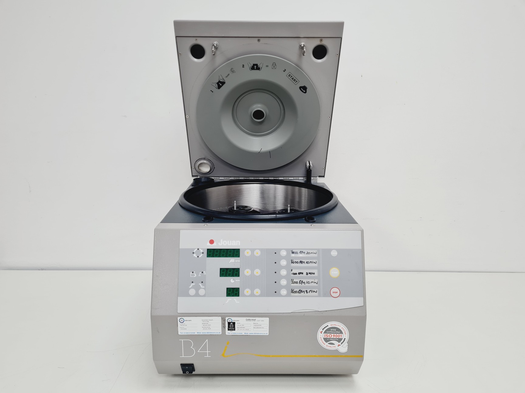 Image of Jouan B4i Benchtop Centrifuge w/ S40 Rotor Lab