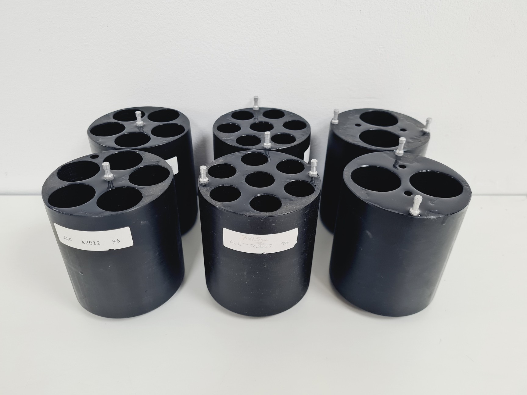 Image of 6 x ALC Centrifuge Buckets For Rotor Lab