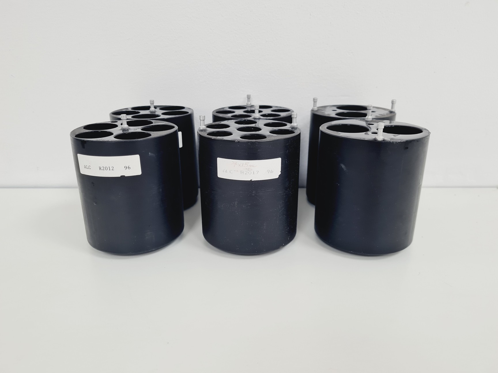 Image of 6 x ALC Centrifuge Buckets For Rotor Lab