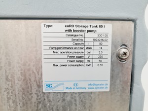 Thumbnail image of Triple red euRO 40 Reverse Osmosis System Lab