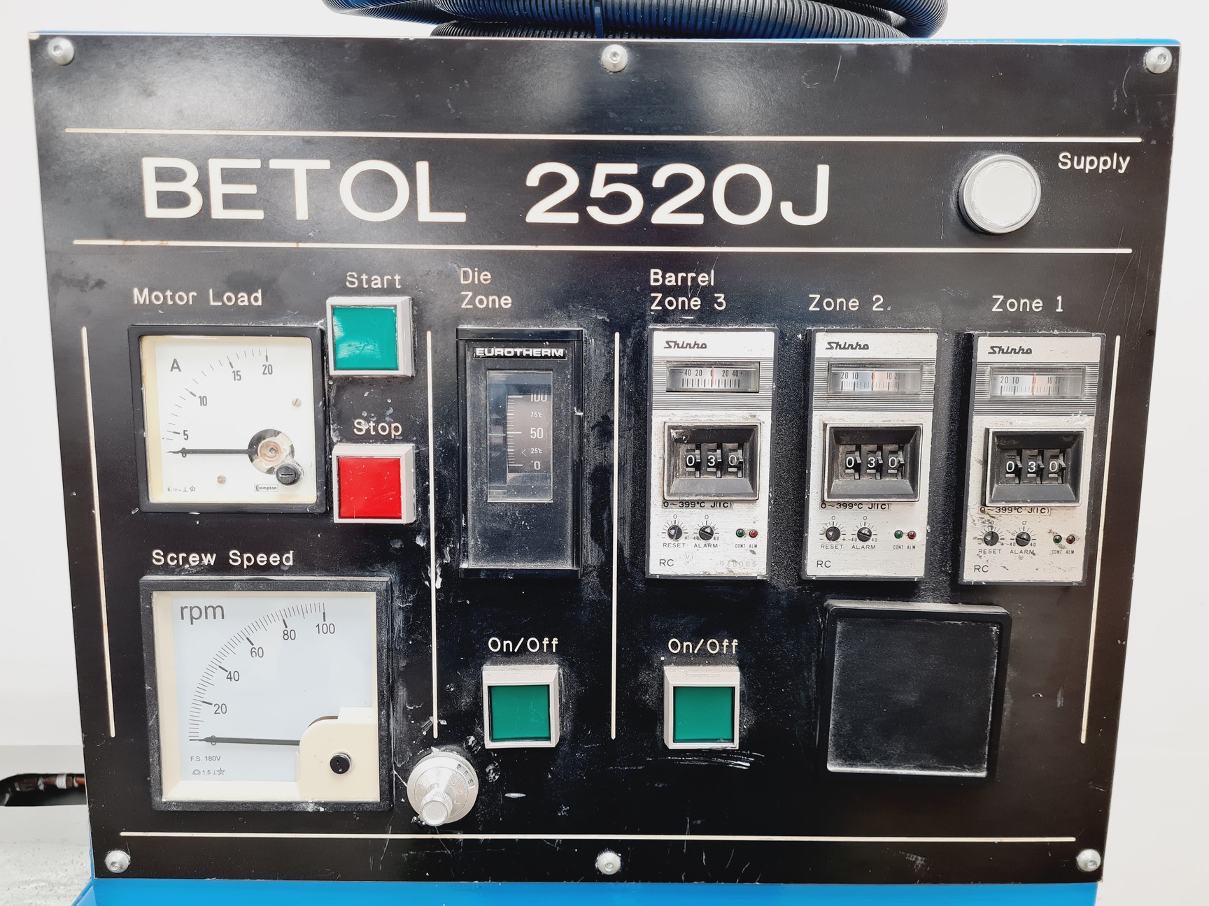 Image of Betol 2520J Single-Screw Extruder 