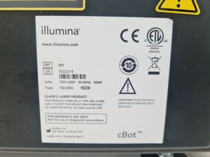 Thumbnail image of Illumina cBot 800 Automated Amplification DNA Sequencer Lab