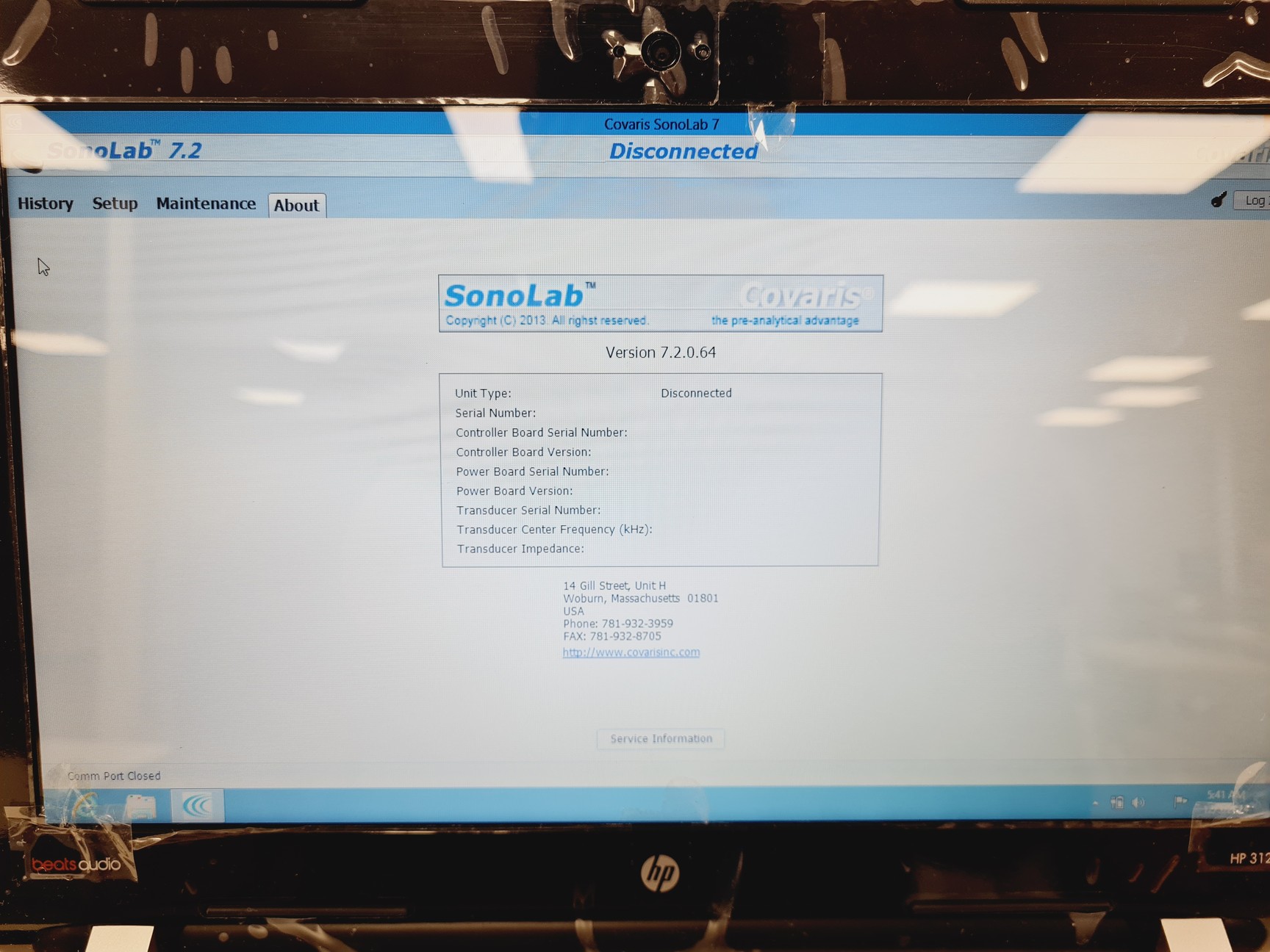 Image of Covaris M220 Focused Ultrasonicator Lab