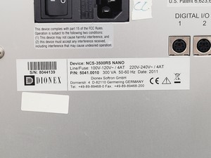 Thumbnail image of Dionex Ultimate 3000 RS Autosampler HPLC System, WPS-3000, NCS-3500RS, SRD-3400