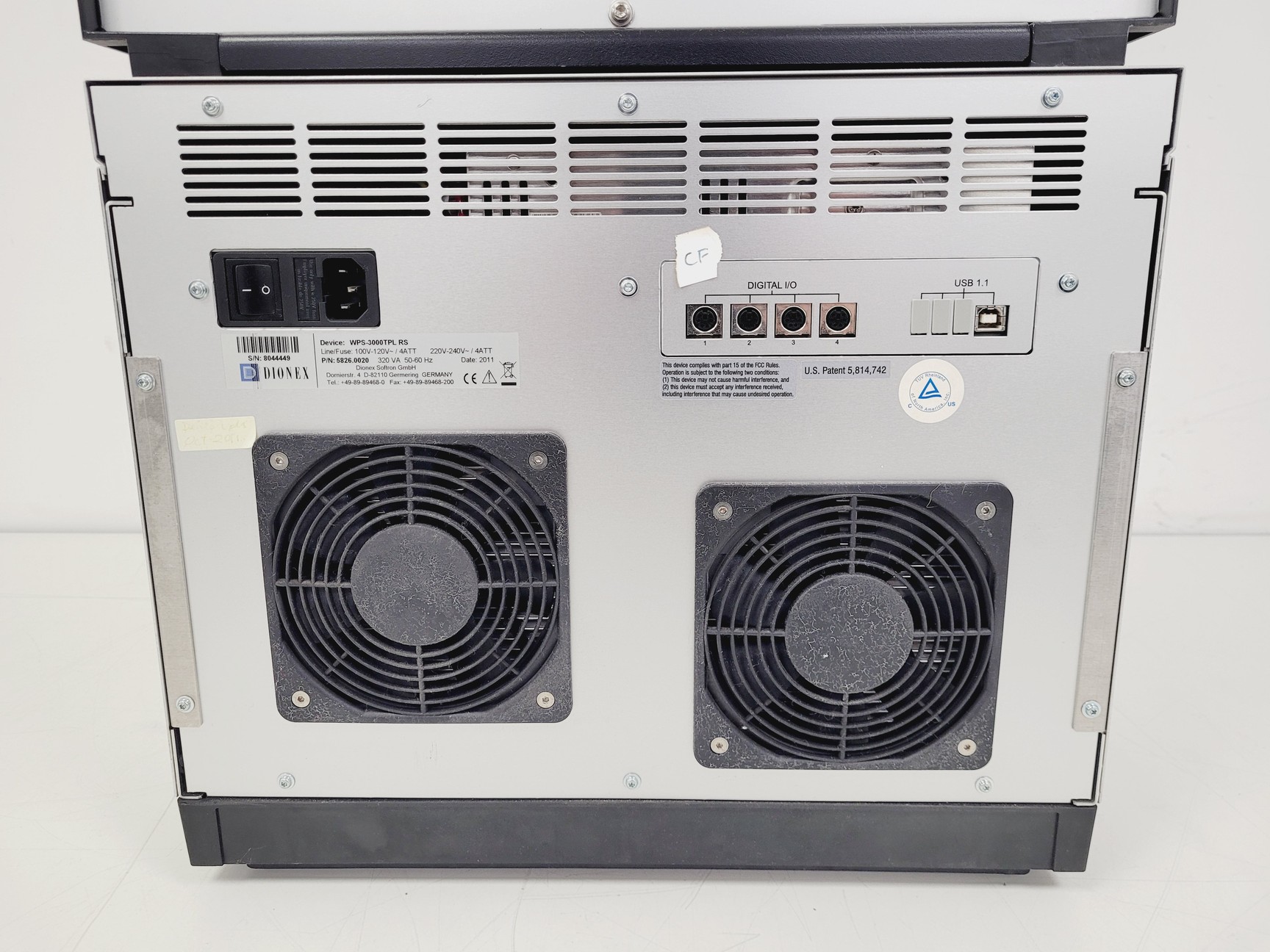 Image of Dionex Ultimate 3000 RS Autosampler HPLC System, WPS-3000, NCS-3500RS, SRD-3400