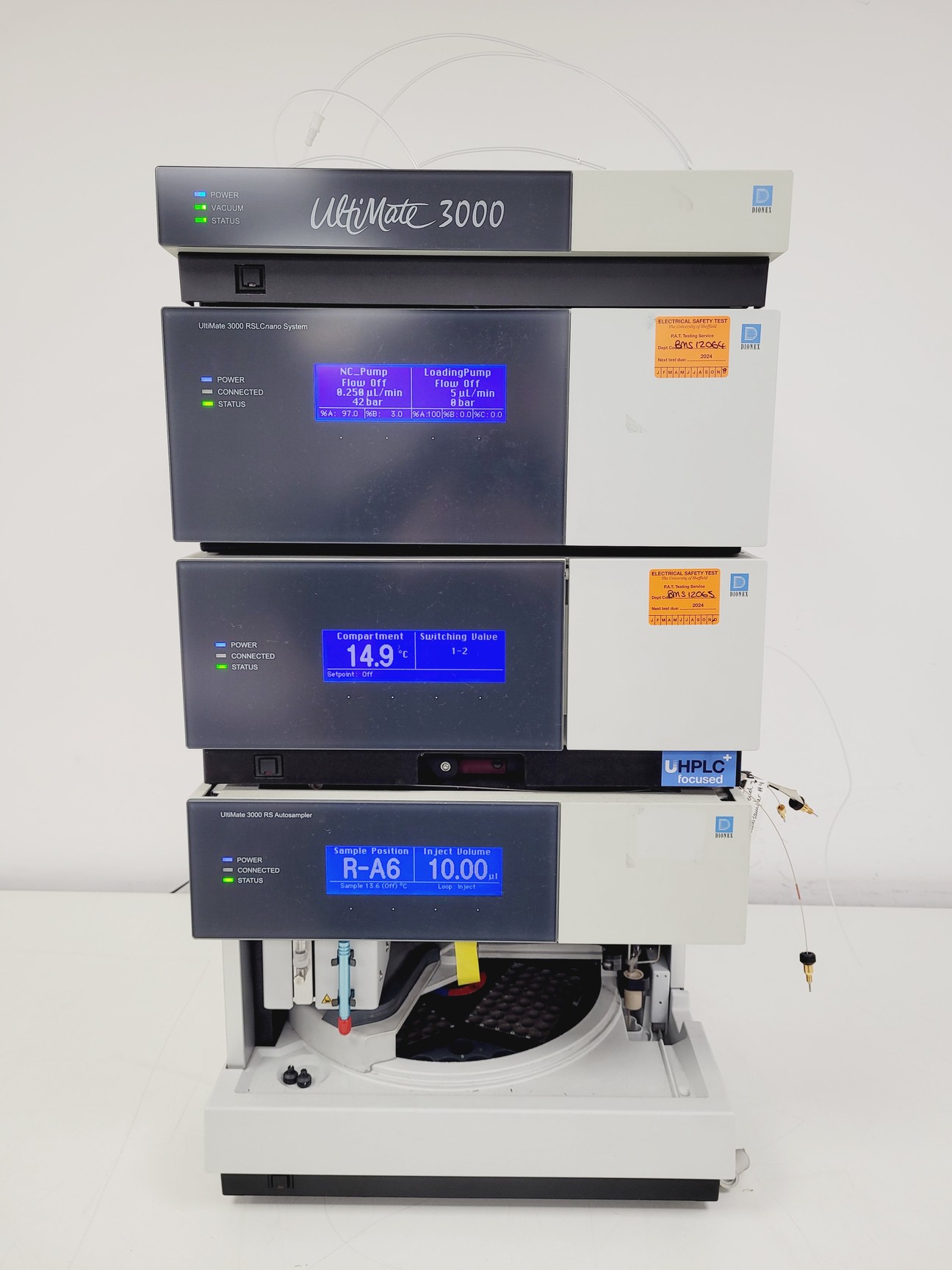 Image of Dionex Ultimate 3000 RS Autosampler HPLC System, WPS-3000, NCS-3500RS, SRD-3400