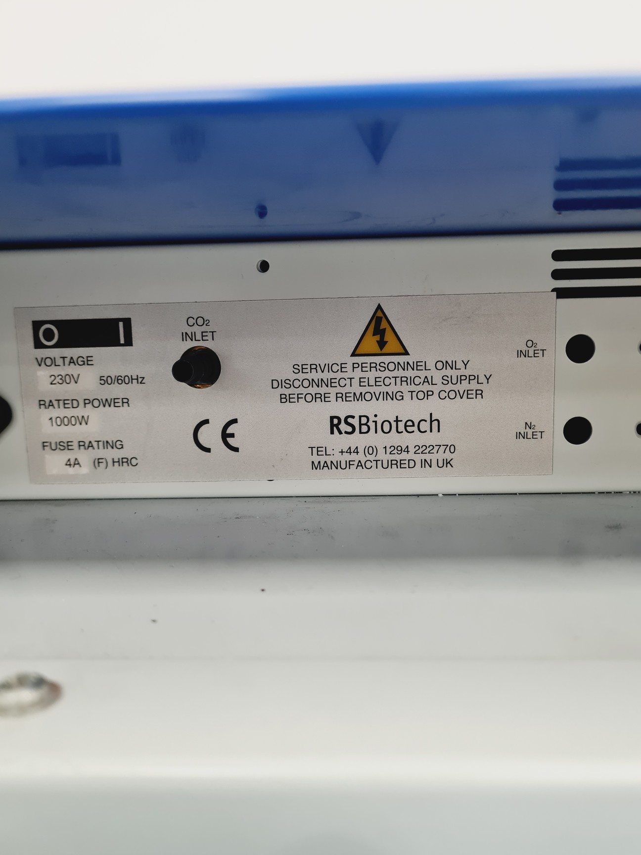 Image of RS Biotech Galaxy S 200 Incubator Lab Spares/Repairs