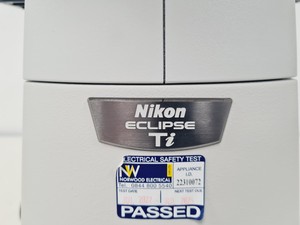 Thumbnail image of Nikon Eclipse TI-S Microscope w/ Q Imaging QI Camera & TE-PSE30 Power Supply Lab