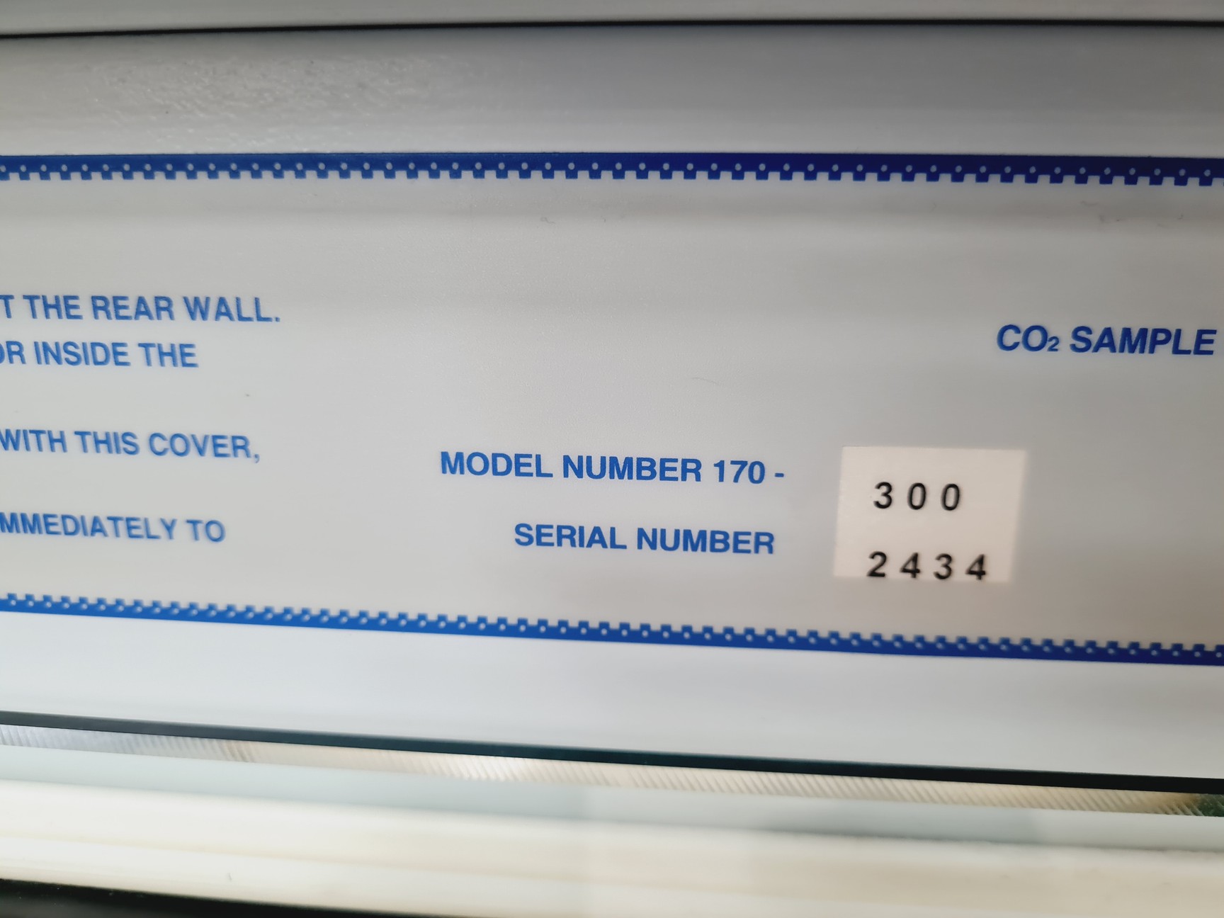 Image of RS Biotech Galaxy R CO2 Laboratory Incubator Model 170-300 Lab