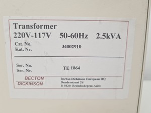 Thumbnail image of BD FACSCalibur Flow Cytometer + Transformer Lab