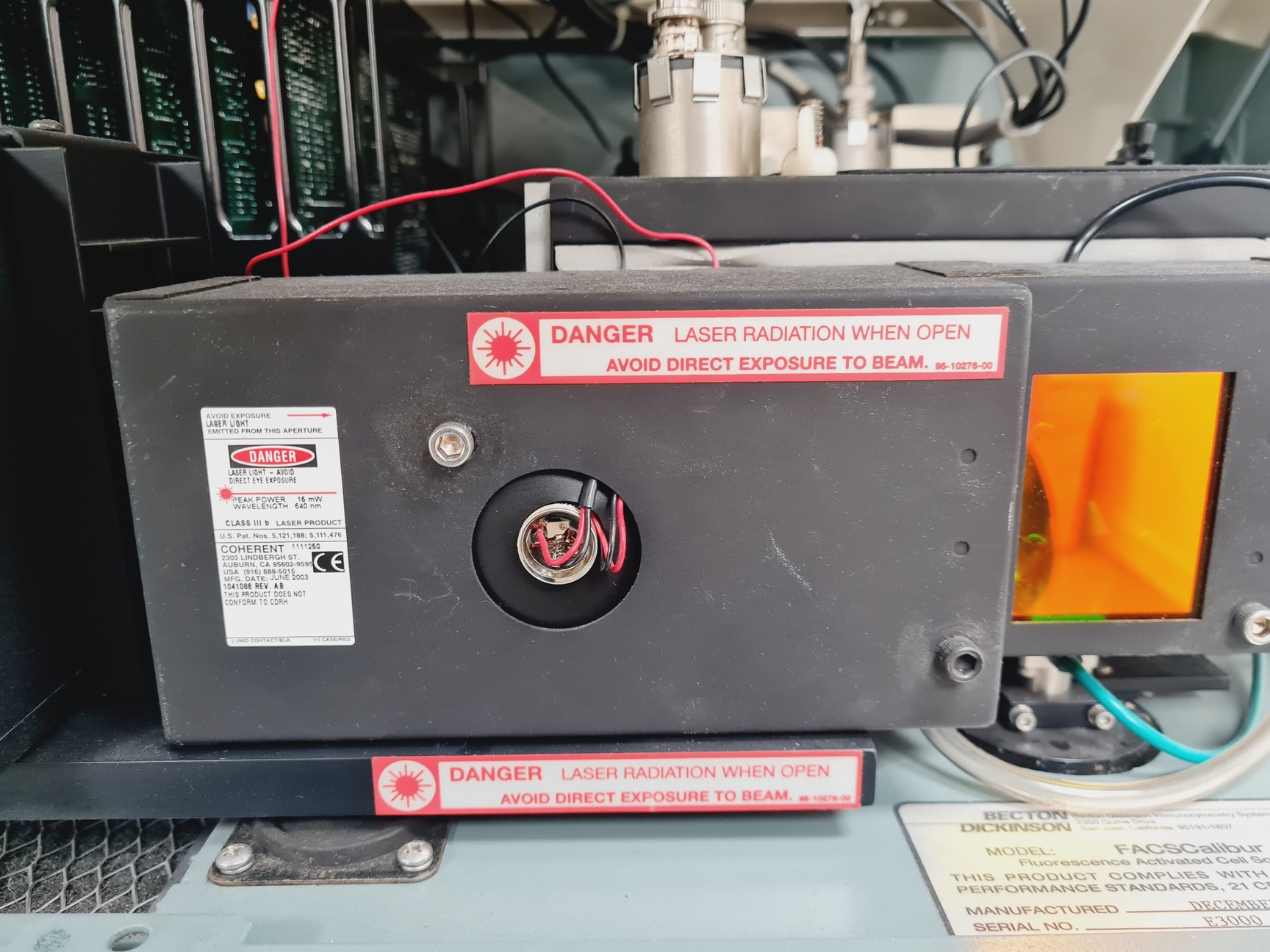 Image of BD FACSCalibur Flow Cytometer + Transformer Lab