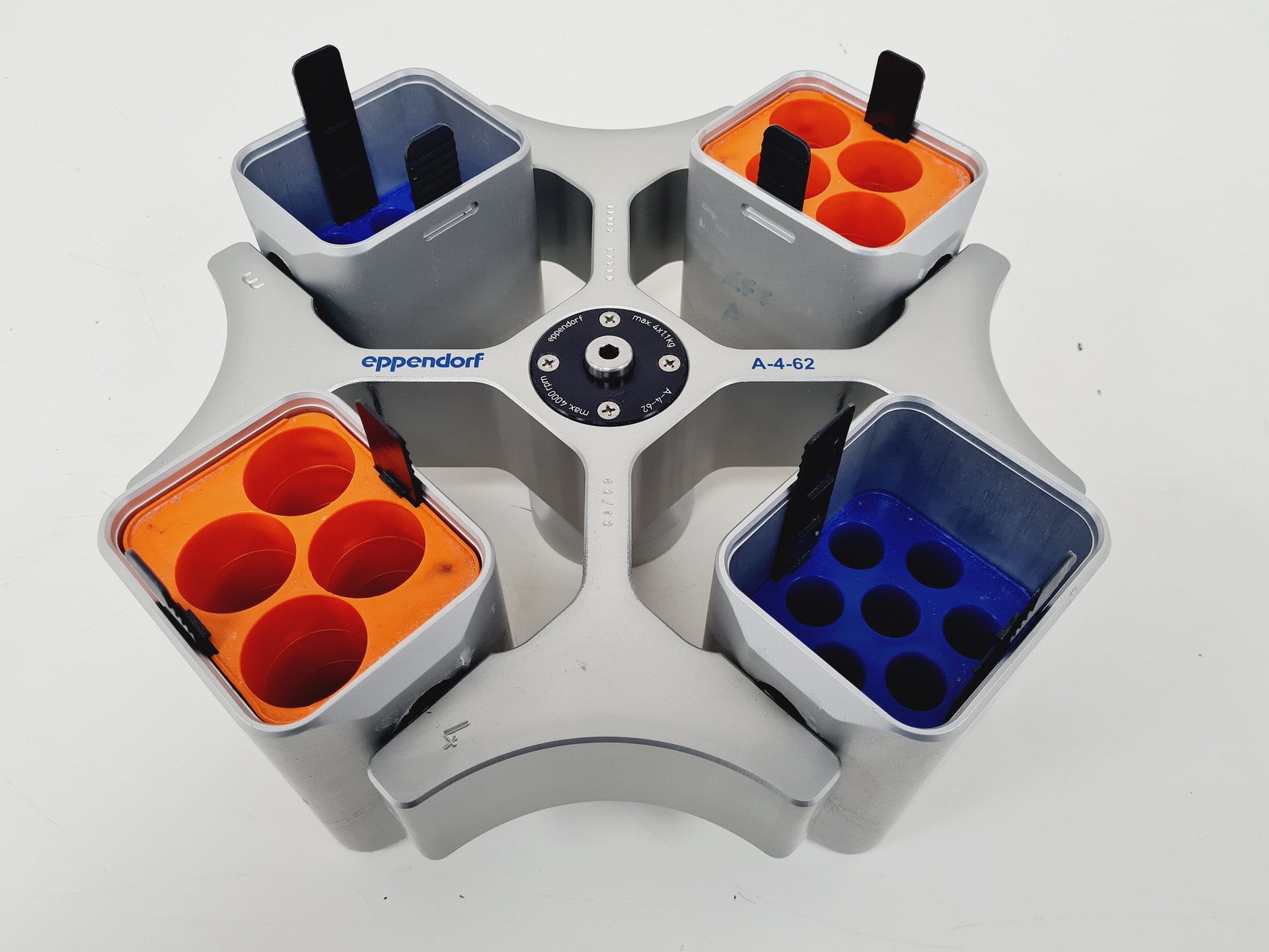 Image of Eppendorf A-4-62 Swinging Bucket Rotor Lab