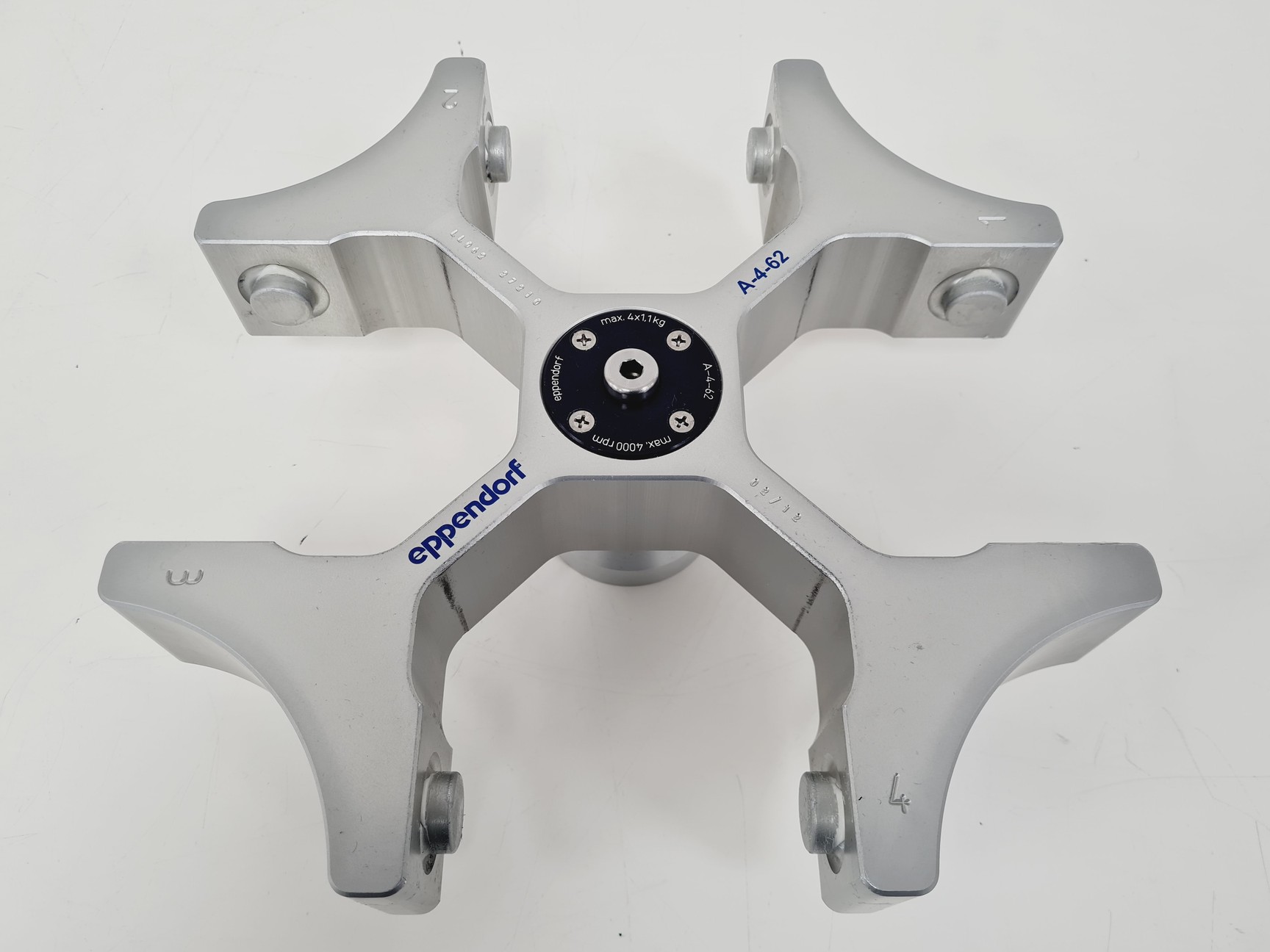 Image of Eppendorf A-4-62 Swinging Bucket Rotor Lab